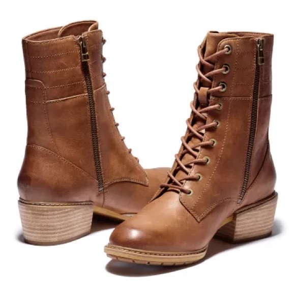 TIMBERLAND WOMEN'S SUTHERLIN BAY LEATHER BOOTS - Picture 9 of 9